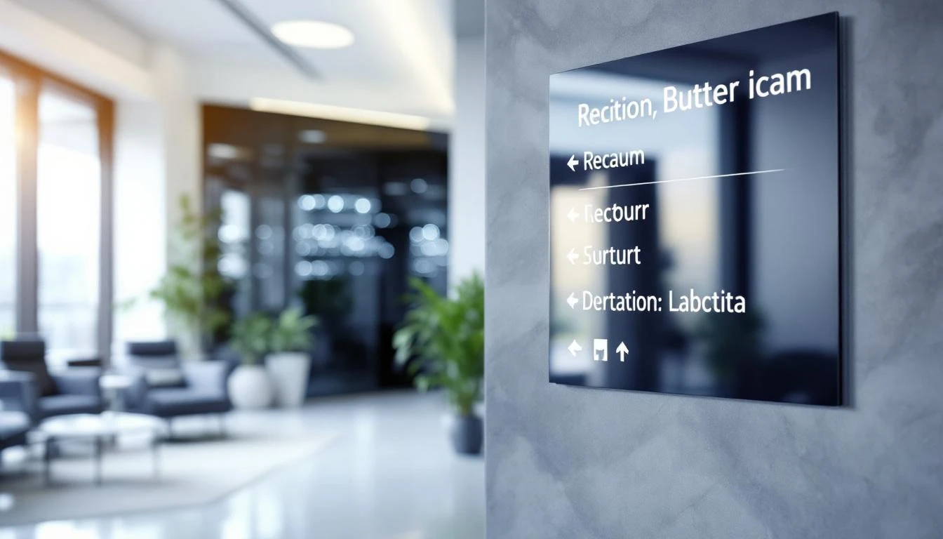 La signalétique professionnelle, un outil clé pour votre entreprise