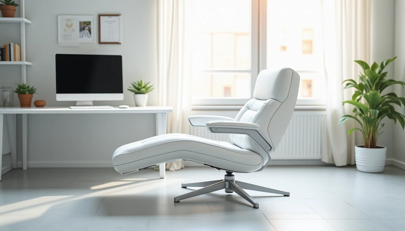 Chaise gaming blanche : confort et style au bureau