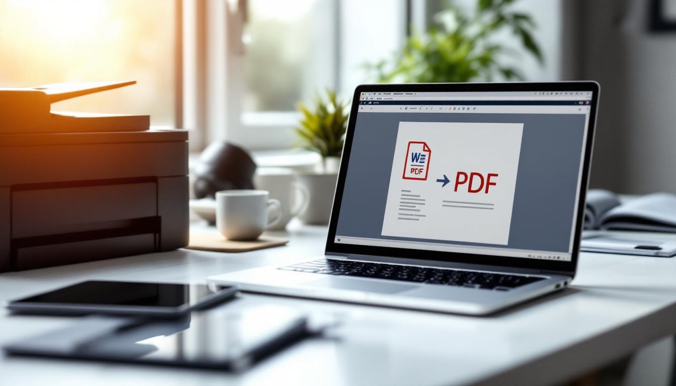 Outils professionnels pour convertir Word en PDF en ligne