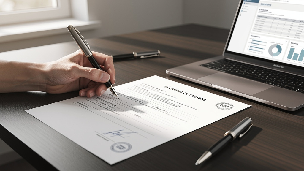 Comment remplir un certificat de cession sans erreur